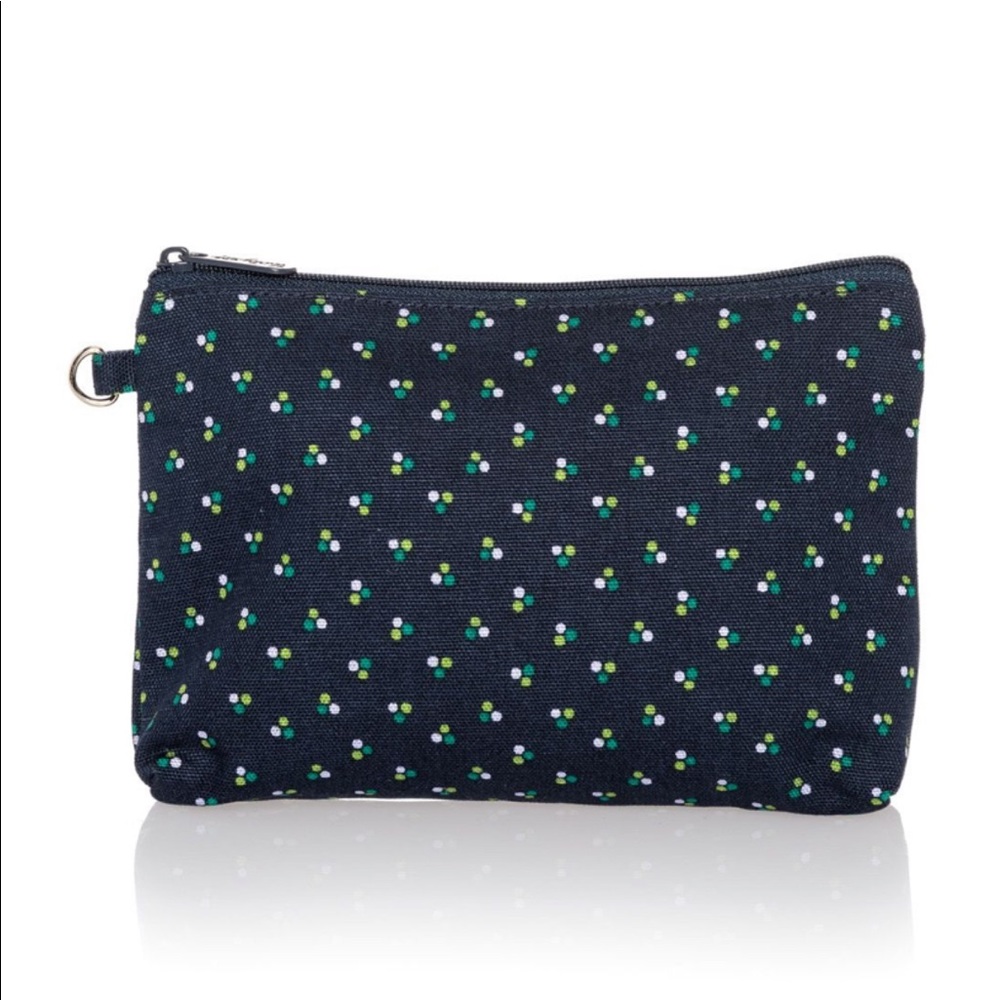 Thirty-One mini zipper pouch- dot trio (NWT)